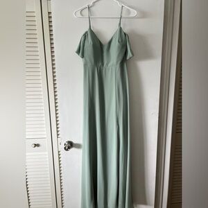 Birdie Grey Bridesmaids Dress in Sage